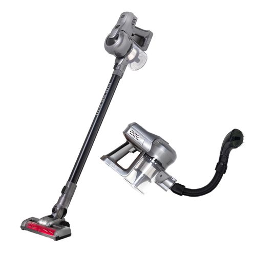 Aspirateur Balai 2 en 1 Rechargeable Animaux Silent Noir Aluminium 160w - 22.2v - Bat-h20bpet