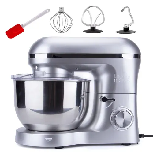 Robot Patissier Multifonction Viper Gris Acier 1500w