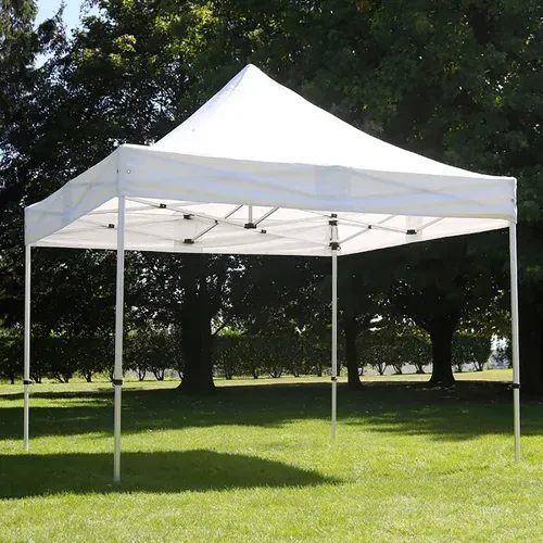Tonnelle Pliante En Alu 4x4m Blanc Pro 40