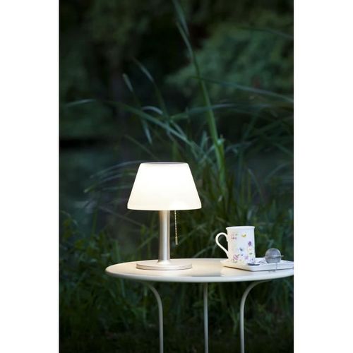 Lampe De Table Solaire G2 — 100 Lm, 3 Niveaux, Tube Inox