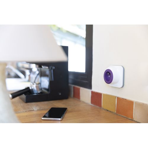 Prise Bewatt + Chargeur USB Violet - Watt And Co