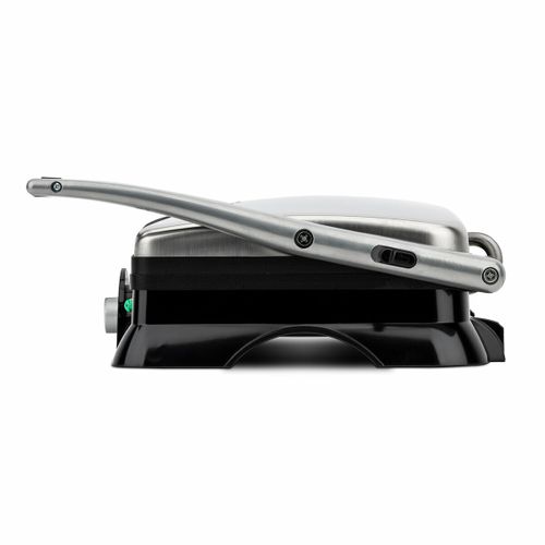 Grille-viande Electrique Plancha Grill Et Panini Noir Et Inox - Gr20