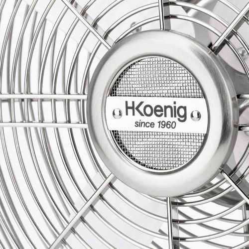 Ventilateur Design Metal - Joe50 Blanc