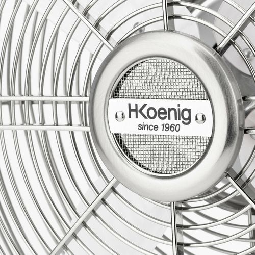 Ventilateur Design Metal - Joe50 Blanc