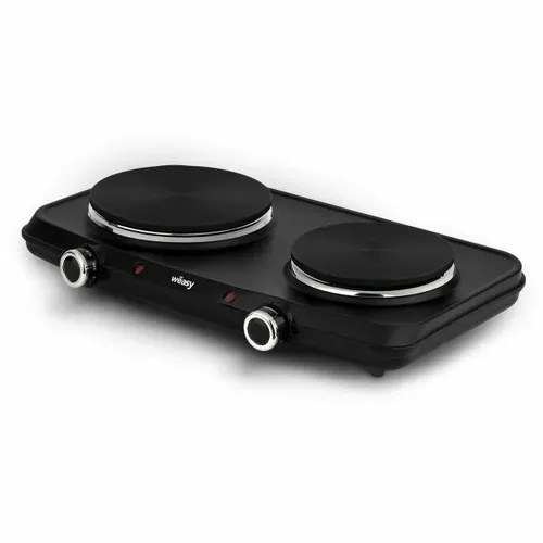 Plaques De Cuisson Électriques 2 Foyers domino Noir- Plw225