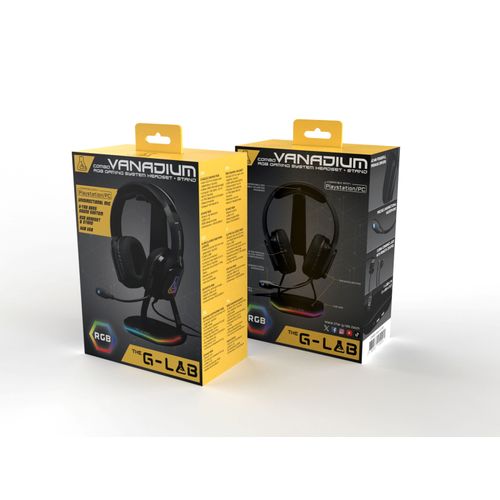 Pack gaming THE G-LAB Casque + Support
