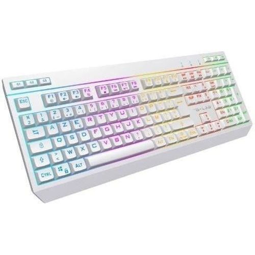 Combo Tungsten Ex W - Clavier Azerty Full-size + Souris Sans Fil Rgb 6400 Dpi