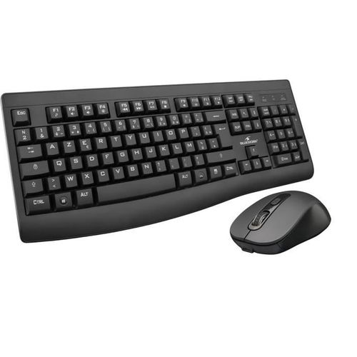 Pack Clavier Souris - Pack Office Rechargeable - Sans Fil - Noir