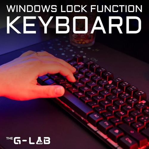 Clavier Gaming - Membrane Rgb - Keyz-caesium/fr - Fr Layout - 19 Touches Anti Ghosting