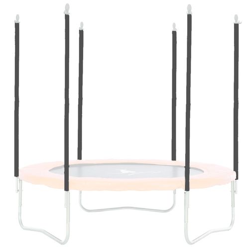 AIYING 6 Manchons En Mousse PE Pour Poteaux De Trampoline – Protection Universelle 25 Mm – étanche, Résistant Au Soleil, Facile à Installer