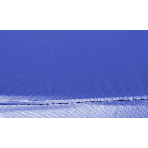 Coussin De Protection Trampoline Kangui – 250 Cm (pour Diamètre 4,26-4,30 M), PVC épais, 10 Sections, Bleu/gris