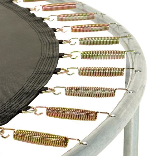 Trampoline Rond D. 430cm Avec Filet, échelle, Bâche Et Kit Ancrage - Ralli 430