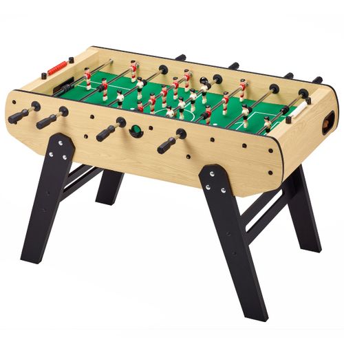 Baby-foot Adulte Robuste - Barres Télescopiques - 2 à 4 Joueurs - 3 Balles Liège
