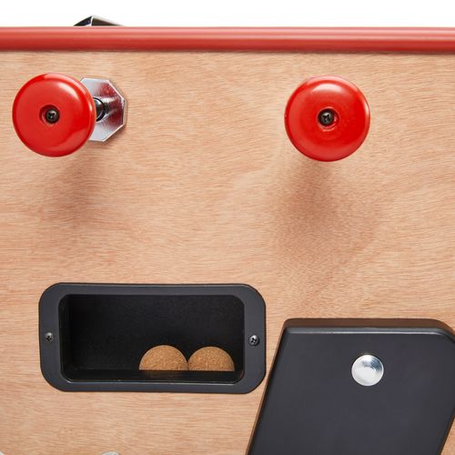 Baby-foot Adulte Luxe En Bois - Barres Télescopiques - 2 à 4 Joueurs