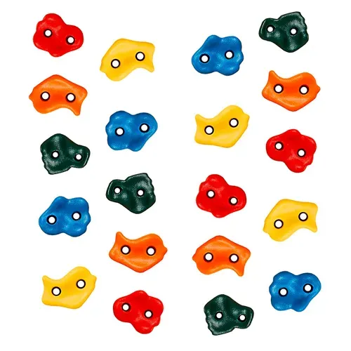 20 Pierres à Grimper D'escalade Pour Structures De Jeux - Fixations Non Incluses