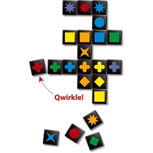 Jeu De Société Qwirkle Voyage À Partir De 6 Ans