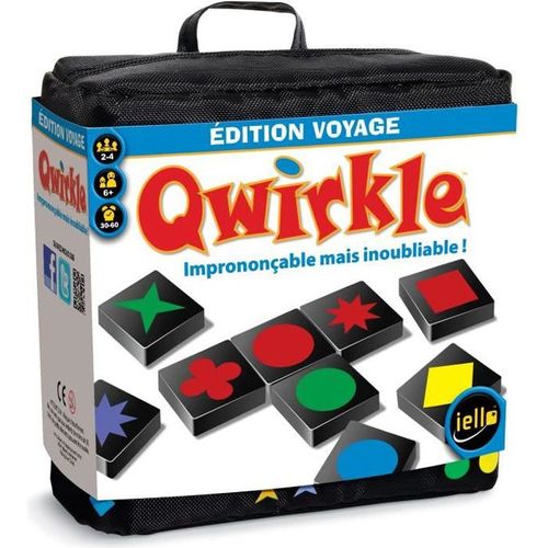 Jeu De Société Qwirkle Voyage À Partir De 6 Ans