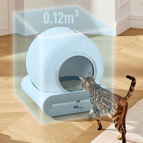 Litière Robot Autonettoyante Connectée - Maison De Toilette Pour Chat Catbot K8i