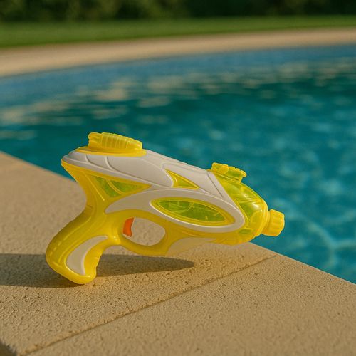 Pompe à Eau Happy People 54 Cm - Pistolet à Eau Mousse Pour Plage, Piscine Et Jardin - Dès 3 Ans