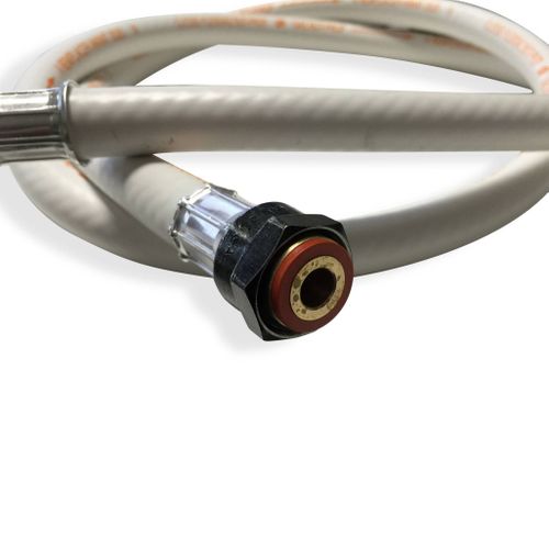 Flexible Gaz Nf. Tuyau À Embouts Mécaniques - élastomère Renforcé. G1/2 - M20x1.5 . Validité 10