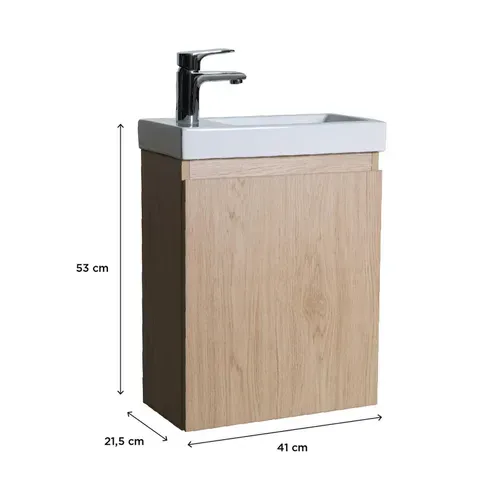 Meuble Lave-mains Lisa Suspendu 41 Cm