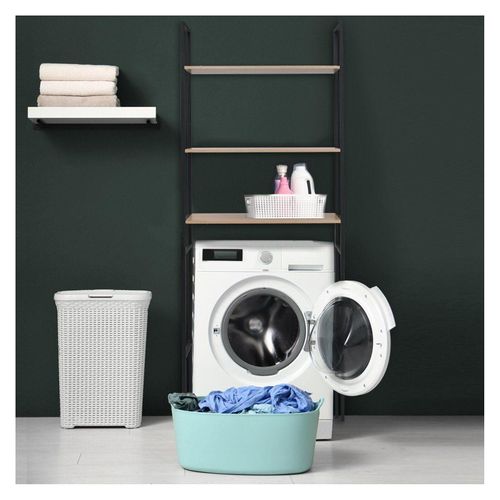 Meuble WC Pont De Rangement Étagère WC Bois Et Métal Sao