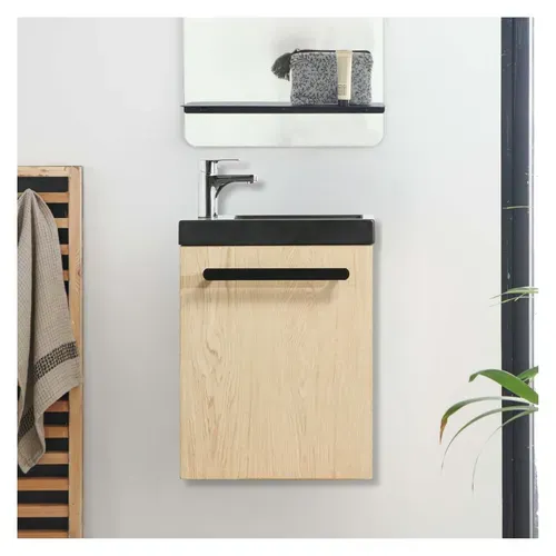 Meuble Lave-mains Suspendu Nevada Avec Poignée Porte Serviette