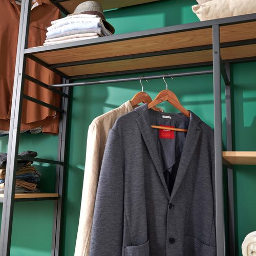 Ensemble De Portants Vêtements Bois Et Métal Ashton - Lot De 4