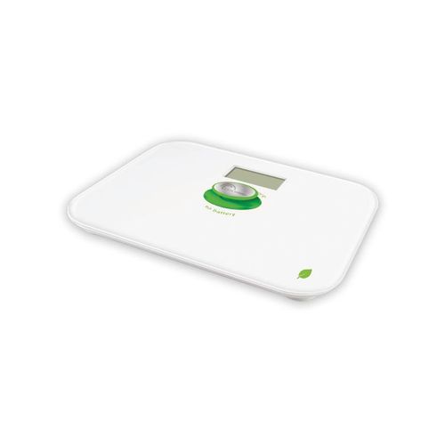 Pèse-personne électronique Sans Pile 180kg/100g Blanc - 8154