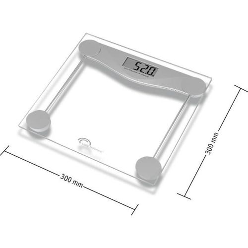 Balance Électronique 8193 Sb2 - Plateau Verre Trempé Transparent - 160 Kg / 100 G