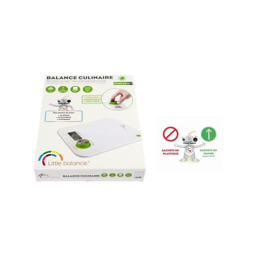 Balance De Cuisine Électronique 5kg - 1g Blanche - 8198