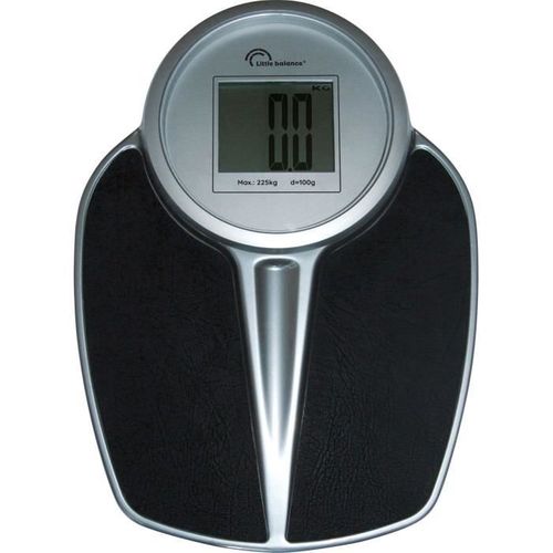 Pese-personne - 8327 - Pro M 225 - Balance Électronique - 225 Kg / 1 Kg - Noir / Argent