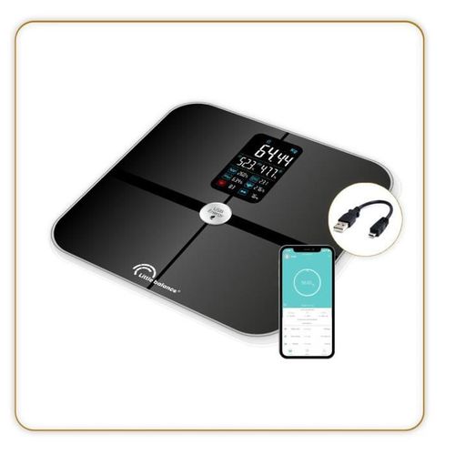 Impédancemètre Connecté 180kg/100g Noir 8415