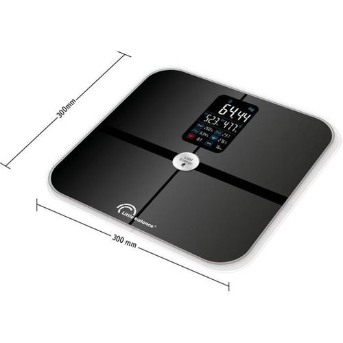 Impédancemètre Connecté 180kg/100g Noir 8415