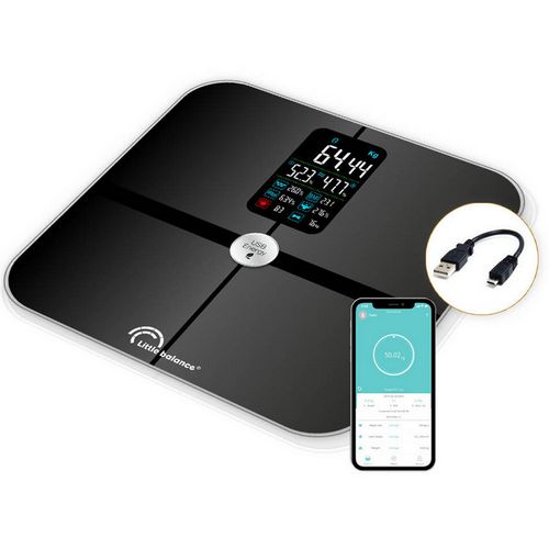 Impédancemètre Connecté 180kg/100g Noir 8415