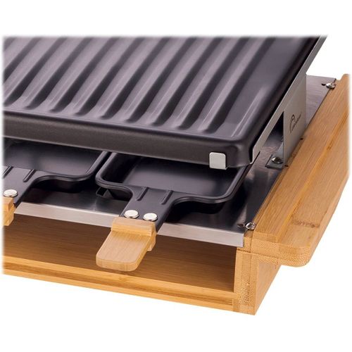 Appareil à Raclette 8 Personnes 1200w Bois - 8501