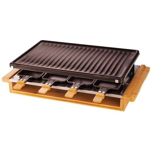 Appareil à Raclette 8 Personnes 1200w Bois - 8501