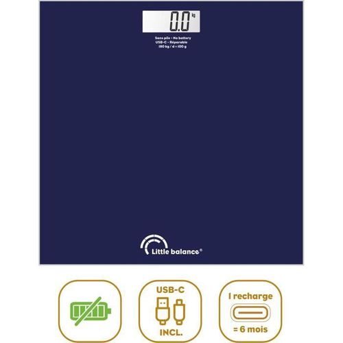 Pèse-personne - Sb3 - USB-c - Bleu Nuit