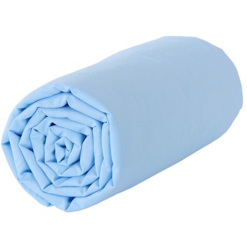 Drap Housse Bébé Bleu 70x140