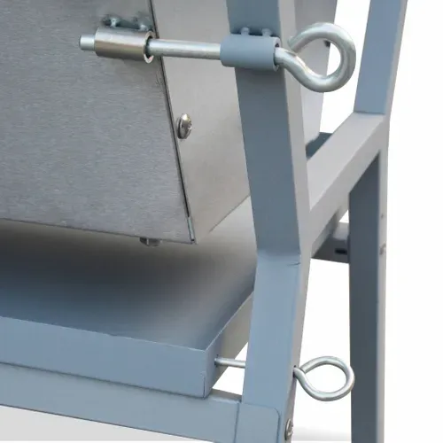 Rôtissoire électrique Inclinable - Mathurin Inox - Tournebroche. Barbecue Au Charbon De Bois À