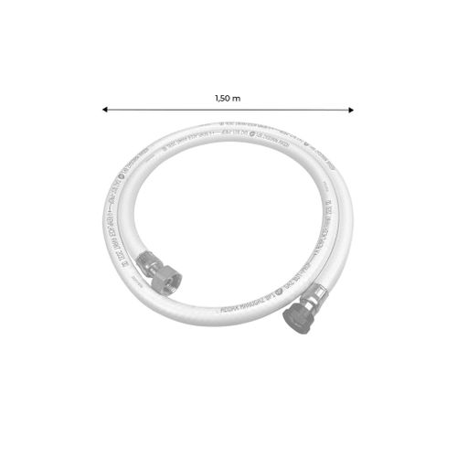 Kit Tuyau Flexible De Gaz 1.5 M À Embouts Mécaniques + Détendeur Propane 37mbar 1.5kg/h – Normes Nf