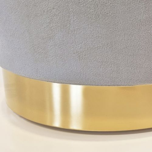 Pouf Design Gris - Iris