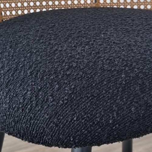 Lot De 2 Tabourets De Bar Noires - Neo