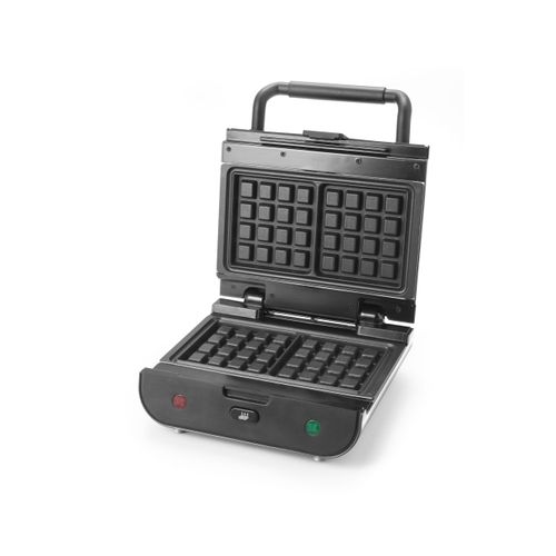 Gaufrier, Appareil À Croques Et Gaufres 2en1 Silver Duo Waffles
