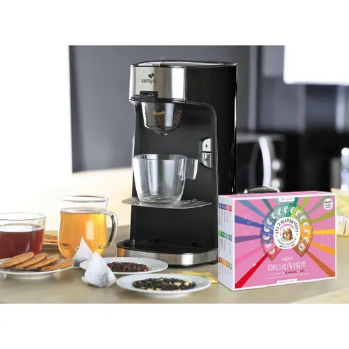 Machine à thé Tea Time + Coffret Les 2 Marmottes offert