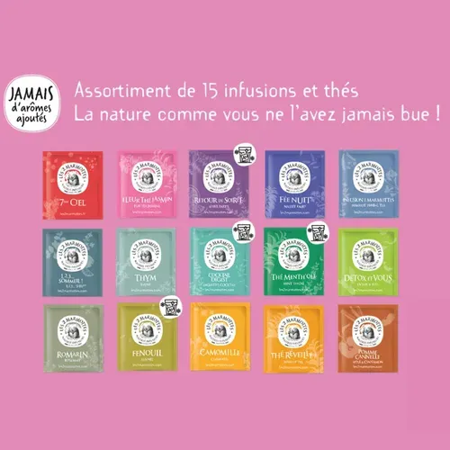 Machine à thé Tea Time + Coffret Les 2 Marmottes offert
