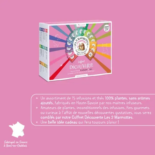 Machine à thé Tea Time + Coffret Les 2 Marmottes offert