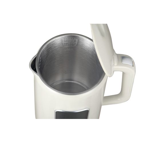 Bouilloire Électrique Programmable Double Paroi Crème Avec 5 Menus Automatiques Sybf-k043c