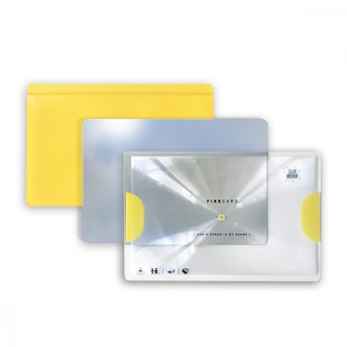 Miroir Et Allume Feu Solaire Argent