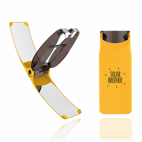 Briquet Solaire Suncase Gear Jaune